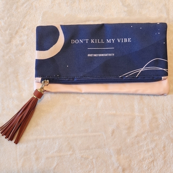 Don't Kill My Vibe Clutch Pouch - Picture 5 of 11